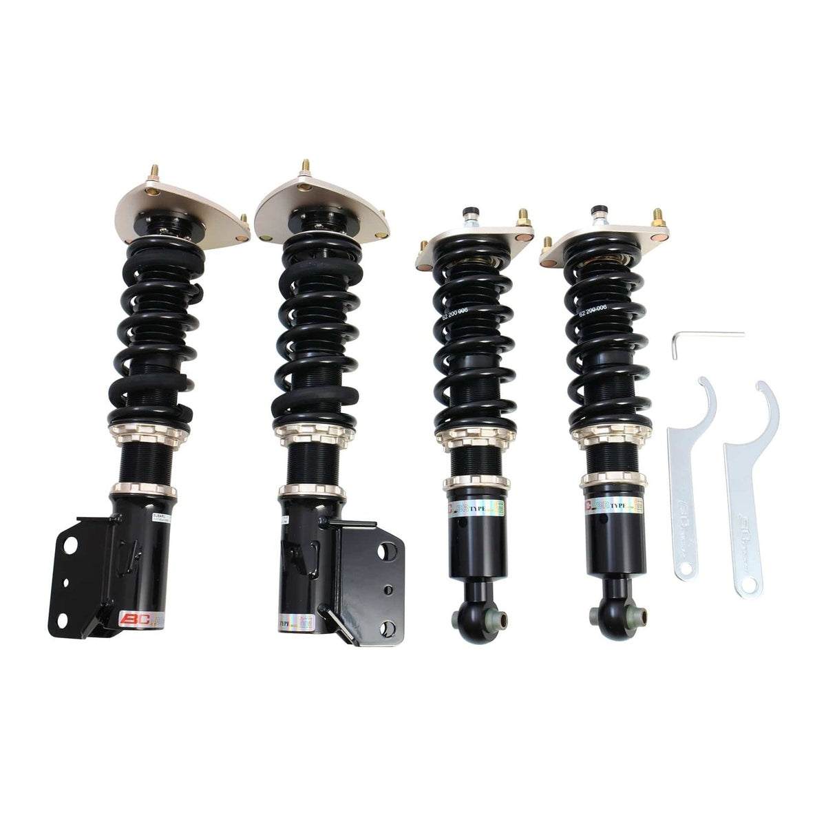 BC Racing BR Series Coilovers for 2011-2014 Subaru WRX STI Sedan (GVB/GVF)