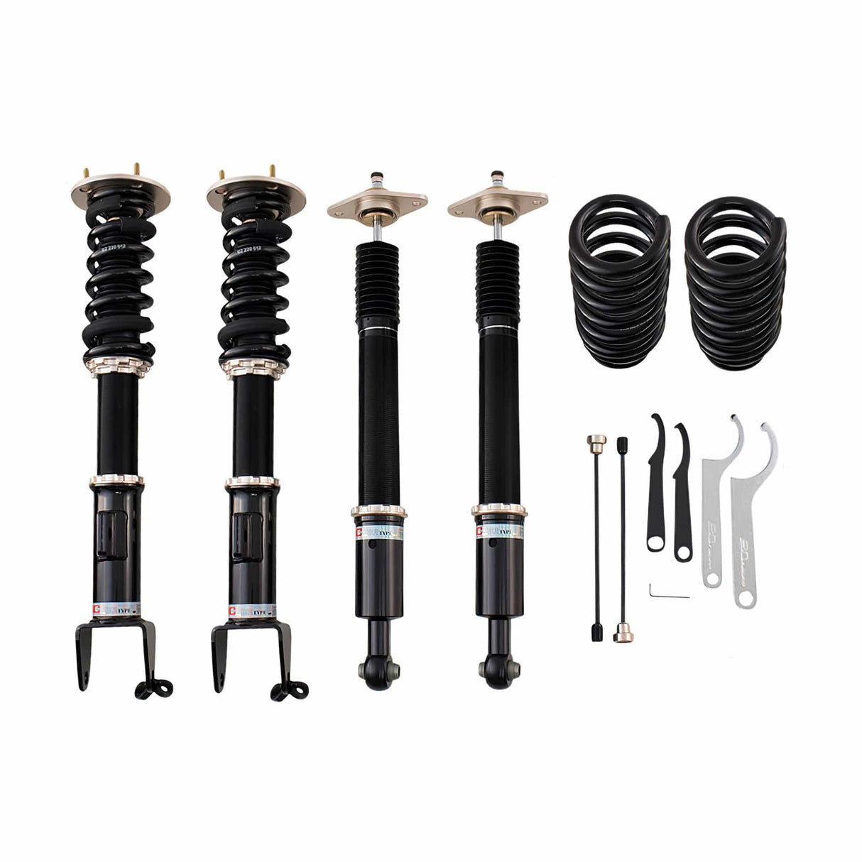 BC Racing BR Series Coilovers for 2012+ Dodge Charger SRT8 (LD)