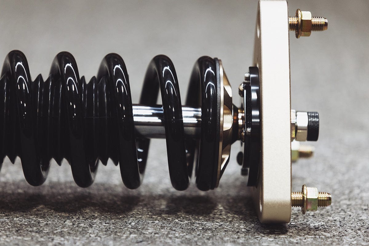 BC Racing BR Series Coilovers (Extreme Low) for 2014-2015 BMW 4 Series 3-Bolt Top Mounts (F32)