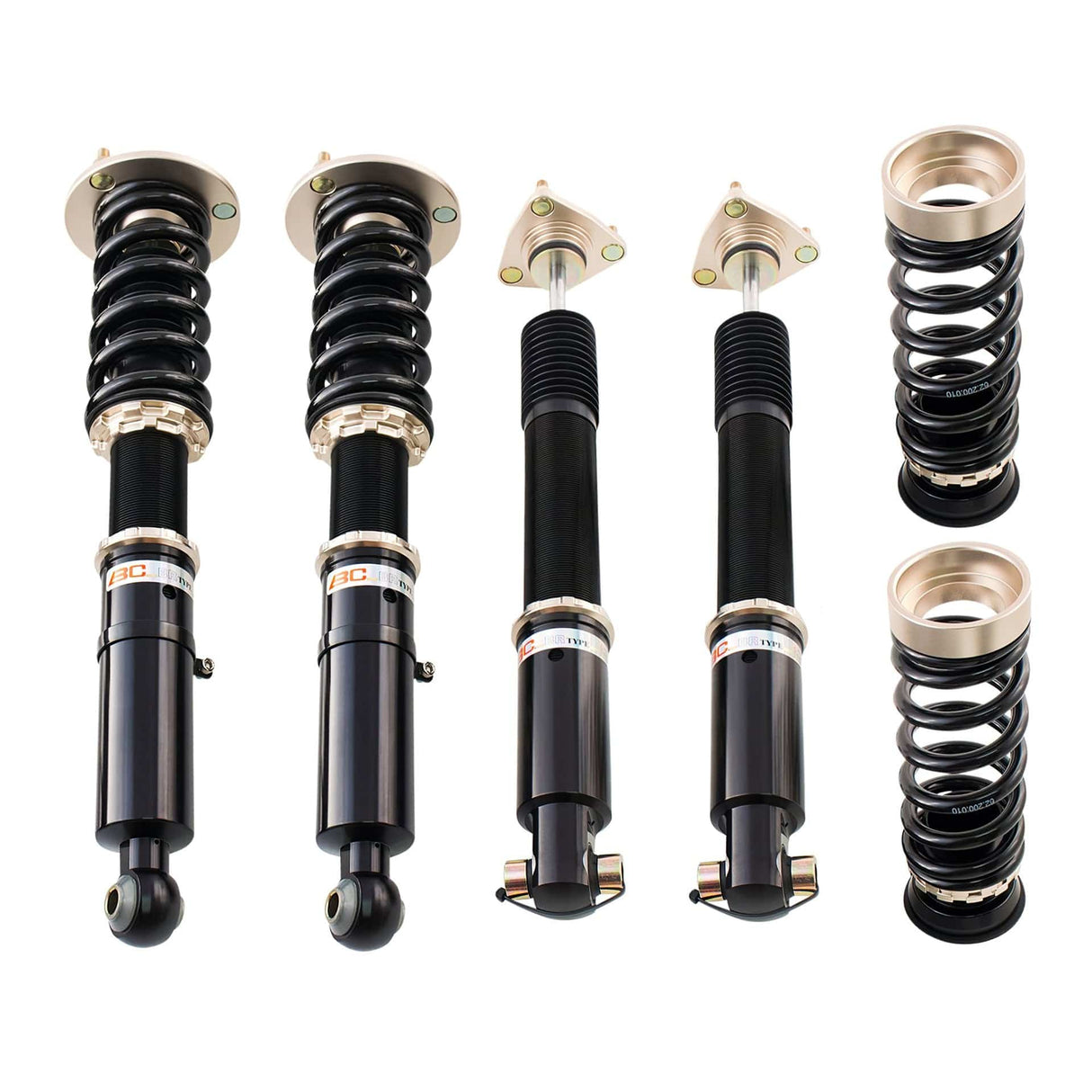 BC Racing BR Series Coilovers for 2014-2015 Lexus IS250 RWD Front Eye LM (GSE30)