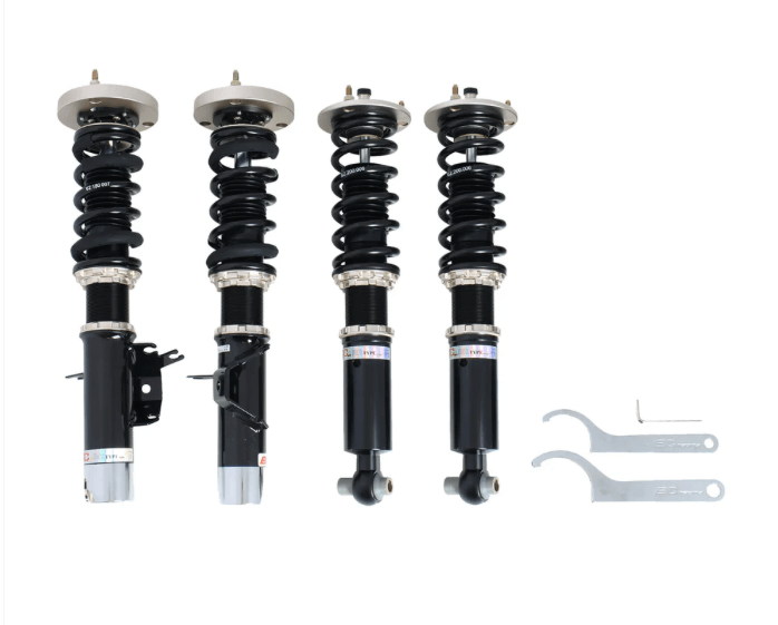 BC Racing DS Series Coilovers for 2015-2018 BMW 3 Series RWD 5-Bolt Top Mounts (F30/F34)
