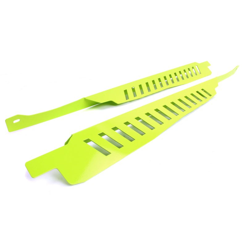PERRIN Performance [11-14 WRX, 08-14 STI] Fender Shrouds - Neon Yellow | PSP-ENG-549NY