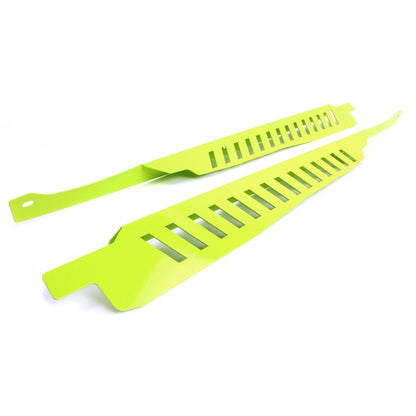 PERRIN Performance [11-14 WRX, 08-14 STI] Fender Shrouds - Neon Yellow | PSP-ENG-549NY