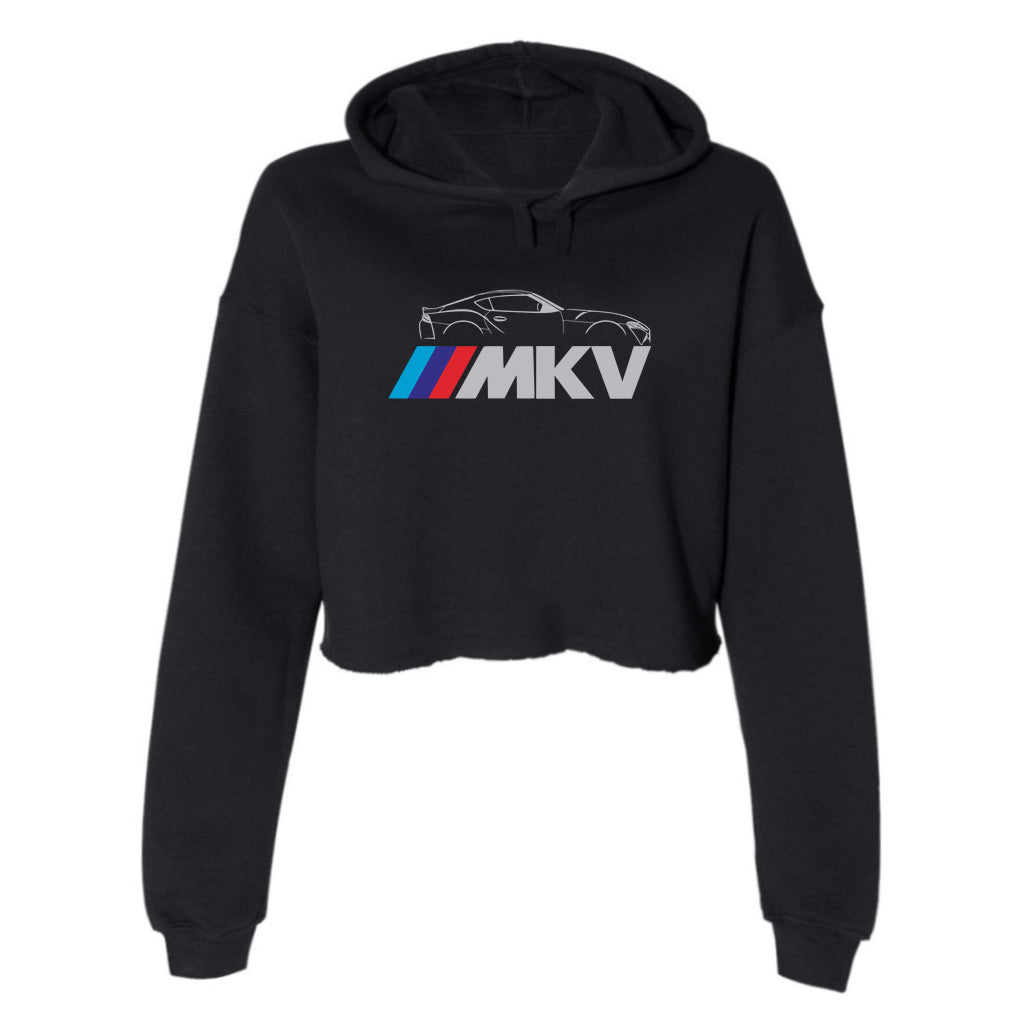 ///MKV Women's Cropped Hoodie