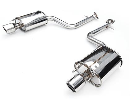 Invidia [00-09 Honda S2000] Rolled Dual Stainless Tips Q300 Cat Back Exhaust | HS00HS1GT3