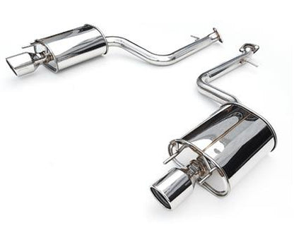 Invidia [00-09 Honda S2000] Rolled Dual Stainless Tips Q300 Cat Back Exhaust | HS00HS1GT3