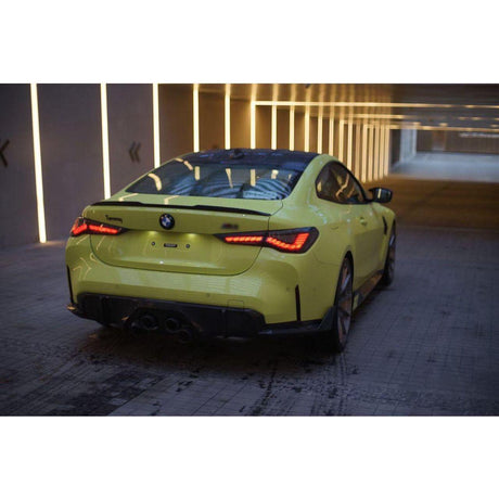 BMW G82 / G83 M4 & G22 / G23 / G26 4 Series - GTS Style OLED Taillights - Factory Red