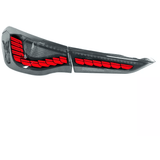 BMW G82 / G83 M4 & G22 / G23 / G26 4 Series - GTS Style OLED Taillights - Factory Red