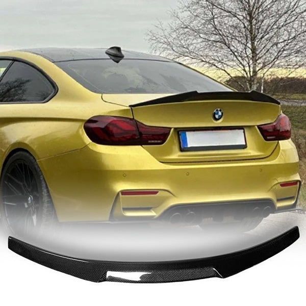 BMW F82 M4 V Style Trunk Spoiler - Carbon Fiber