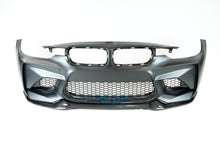 BMW F30 M2 Conversion Bumper CS Style Genuine Carbon Fiber Front Lip | FYBR Aerodynamics