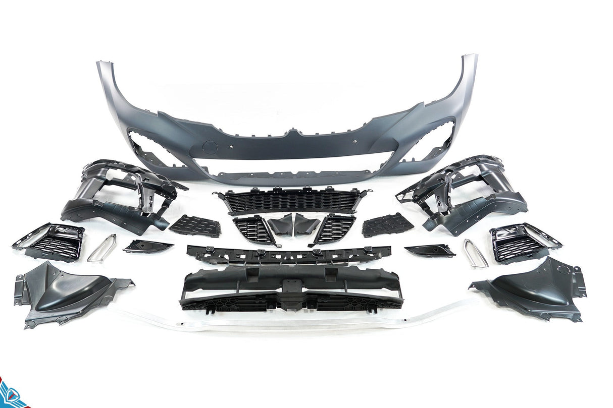 2019-2022 BMW Pre-LCI 3 Series (G20/G21) M Sport (M340i) Style Front Bumper Conversion Kit