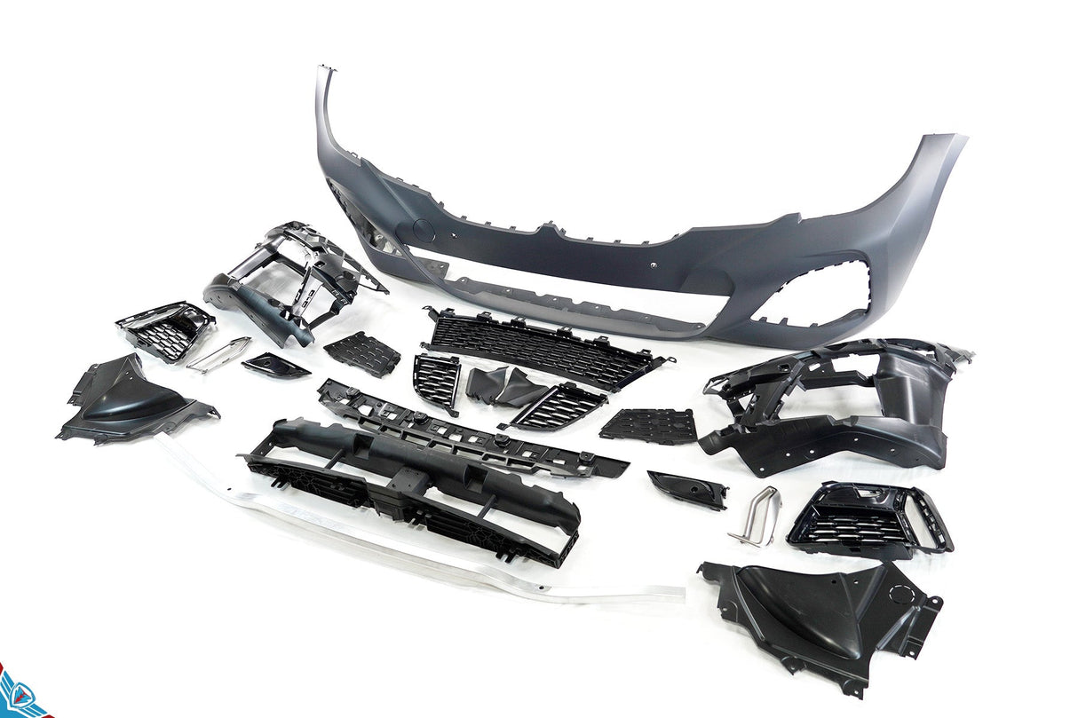 2019-2022 BMW Pre-LCI 3 Series (G20/G21) M Sport (M340i) Style Front Bumper Conversion Kit