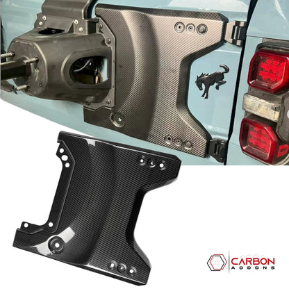 Ford Bronco Raptor Carbon Fiber Tailgate Applique | Glossy or Matte | Ford Performance Style