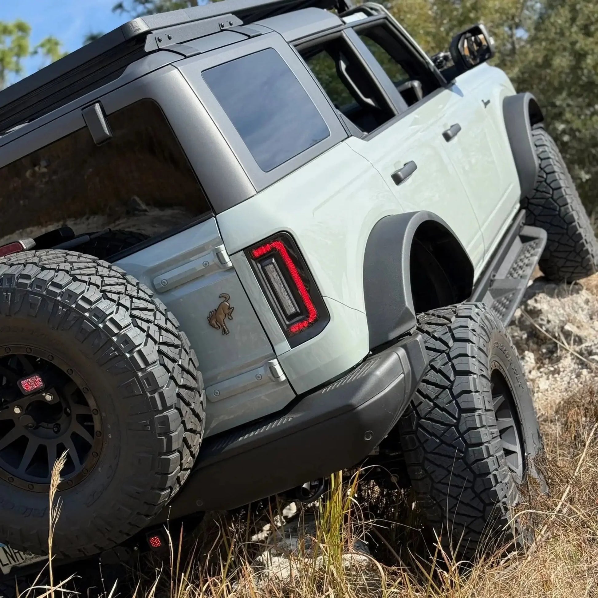 2021-2025 Ford Bronco Flush Mount LED Tail Lights - Low Profile | 1,400 Lumens