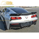 Corvette C7 Stage 3 Rear Spoiler W/ Wickerbill Extension