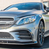 2019-Up Mercedes-Benz C-Class Carbon Fiber Front Air Vent Cover
