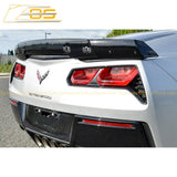 Corvette C7 Stage 3 Rear Spoiler W/ Wickerbill Extension