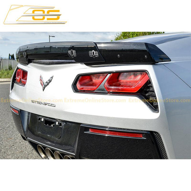 Corvette C7 Stage 3 Rear Spoiler W/ Wickerbill Extension