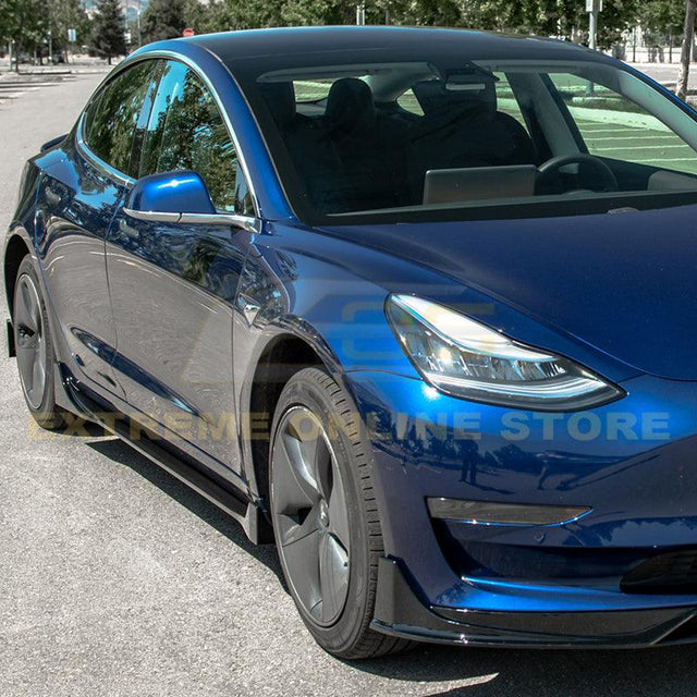 2017-Up Tesla Model 3 Performance Side Skirts