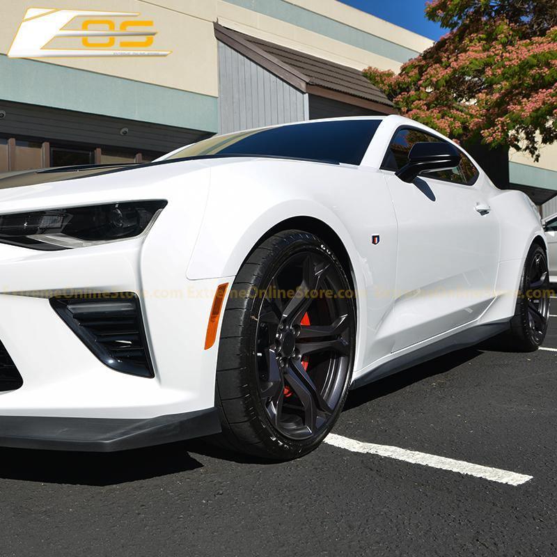 Camaro SS Primer Black Aerodynamic Full Body Kit | 1LE Extended Package