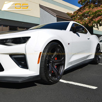 Camaro SS Primer Black Aerodynamic Full Body Kit | 1LE Extended Package