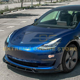 2017-Up Tesla Model 3 Performance Front Splitter