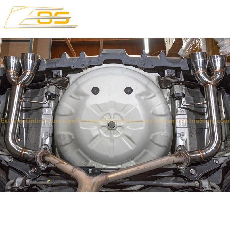 2015-21 Subaru WRX / STi Muffler Delete Axle Back 4 Inch Quad Tips Exhaust