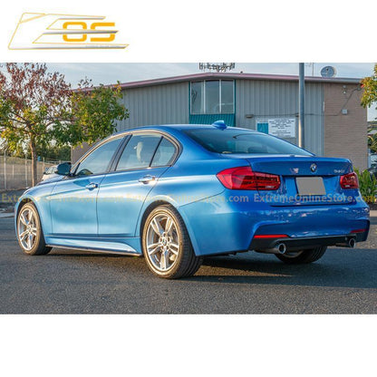 2012-18 BMW 3-Series F30 31 M-Sport Extended Carbon Fiber Side Skirts