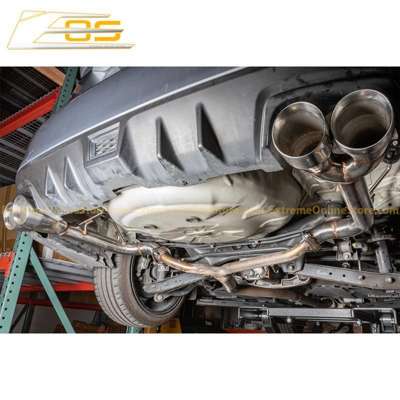 2015-21 Subaru WRX / STi Muffler Delete Axle Back 4 Inch Quad Tips Exhaust