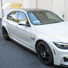 2014-20 BMW F80 M3 Extended Carbon Fiber Side Skirts Rocker Panels