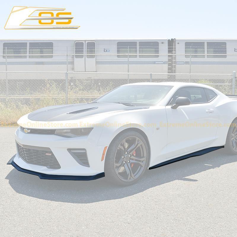 6th Gen Camaro Facelift 1LE Front Splitter Lip & Side Skirts