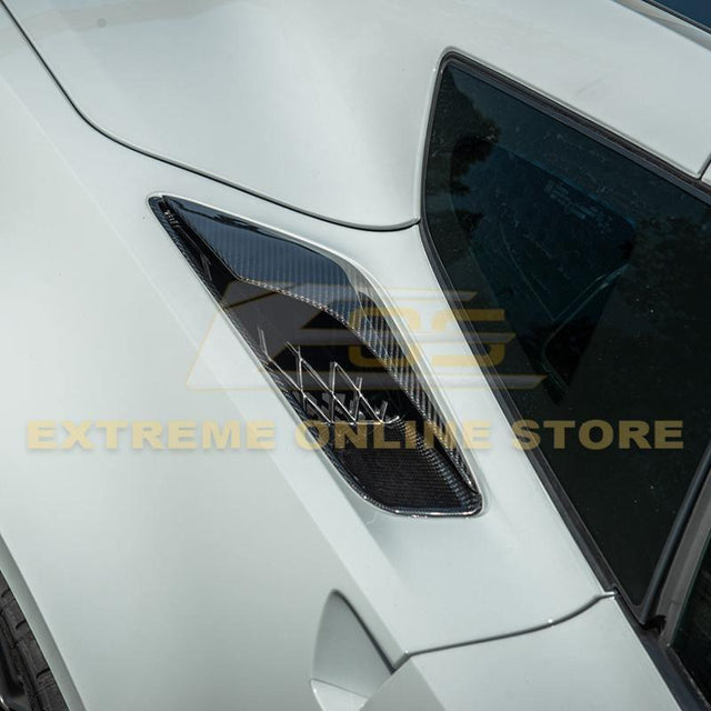 Corvette C7 Carbon Fiber Rear Quarter Intake Vents