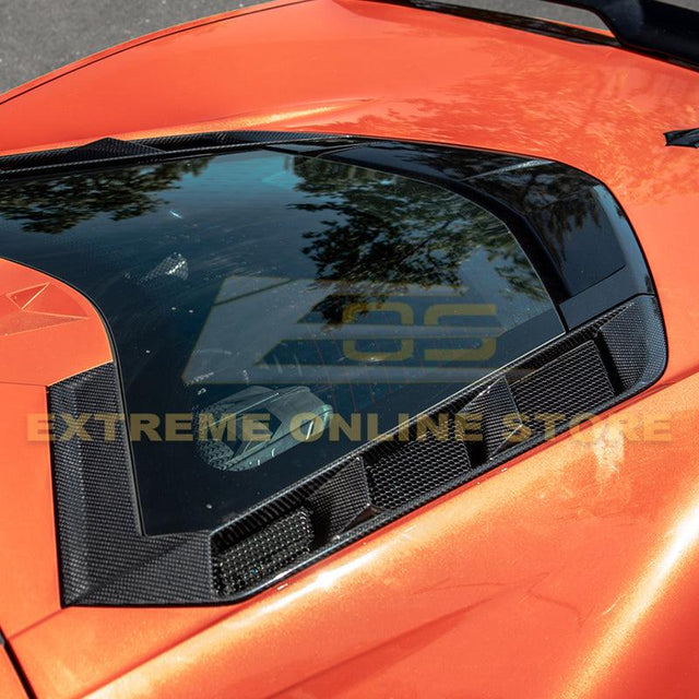 Corvette C8 Coupe Carbon Fiber Rear Hatch Vent