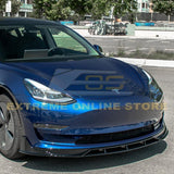 2017-Up Tesla Model 3 Performance Front Splitter
