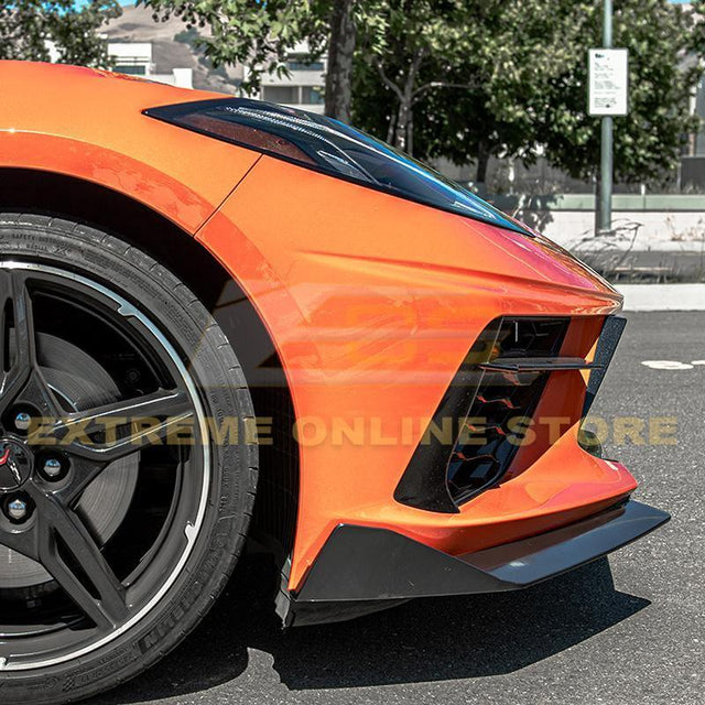 Corvette C8 5VM Front Splitter (2-Piece Version) & Side Skirts