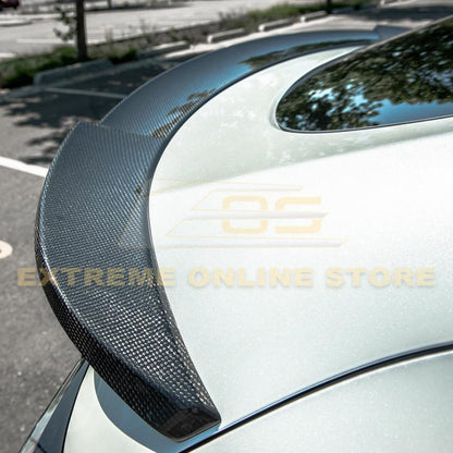 2020-Up Tesla Model Y Carbon Fiber Rear Trunk Spoiler