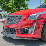 2016-Up Cadillac CTS-V Carbon Fiber Front Accent Grill Insert