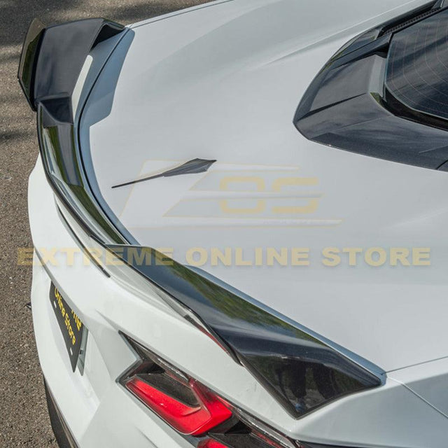 Corvette C8 Z51 Rear Trunk Spoiler Add-On Wicker Extension