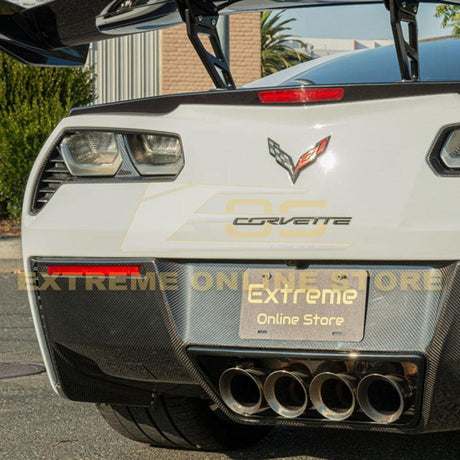 Corvette C7 Carbon Fiber Rear Bumper Diffuser