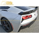 Corvette C7 Stage 3 Rear Spoiler W/ Wickerbill Extension