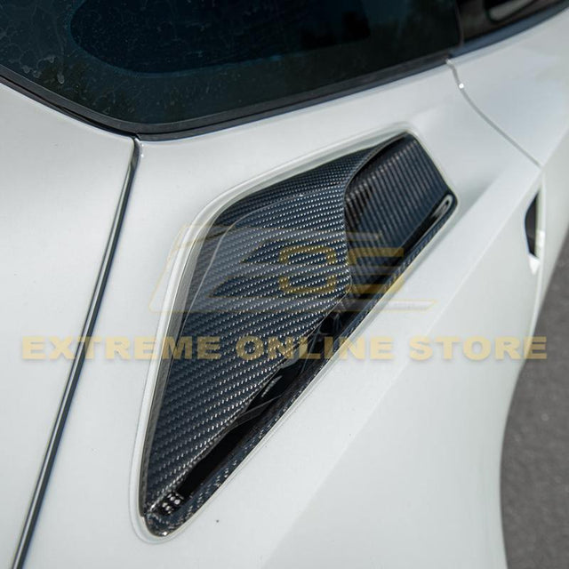 Corvette C7 Carbon Fiber Rear Quarter Intake Vents