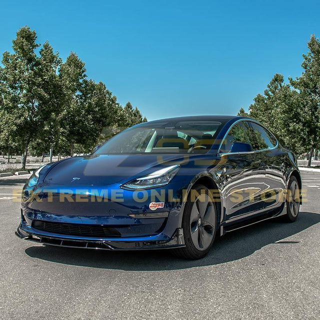 2017-Up Tesla Model 3 Performance Front Splitter