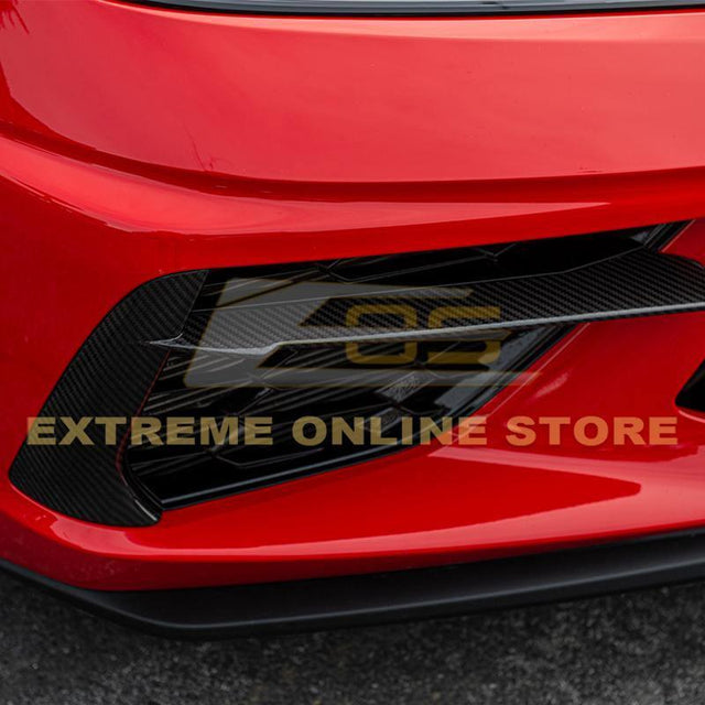 Chevrolet Corvette C8 Carbon Fiber Front Grille Insert