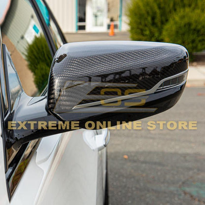 2016-19 Cadillac CTS | CTS-V Carbon Fiber Mirror Covers