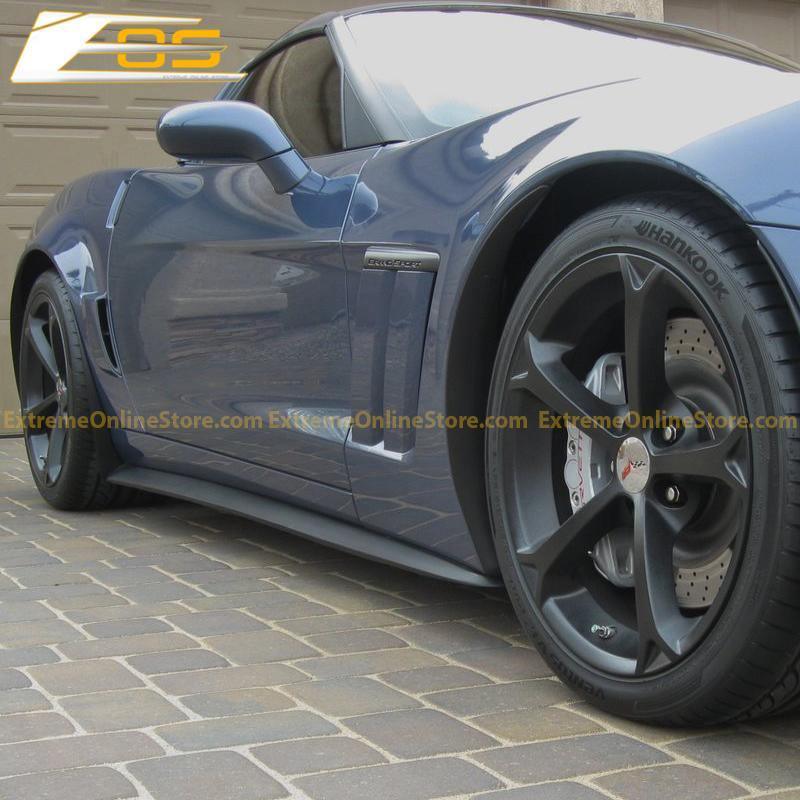 Corvette C6 Grand Sport / Z06 Front Splitter Lip & Side Skirts Rocker Panels - Revline Performance