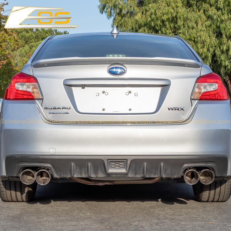 2015-21 Subaru WRX / STi Muffler Delete Axle Back 4 Inch Quad Tips Exhaust