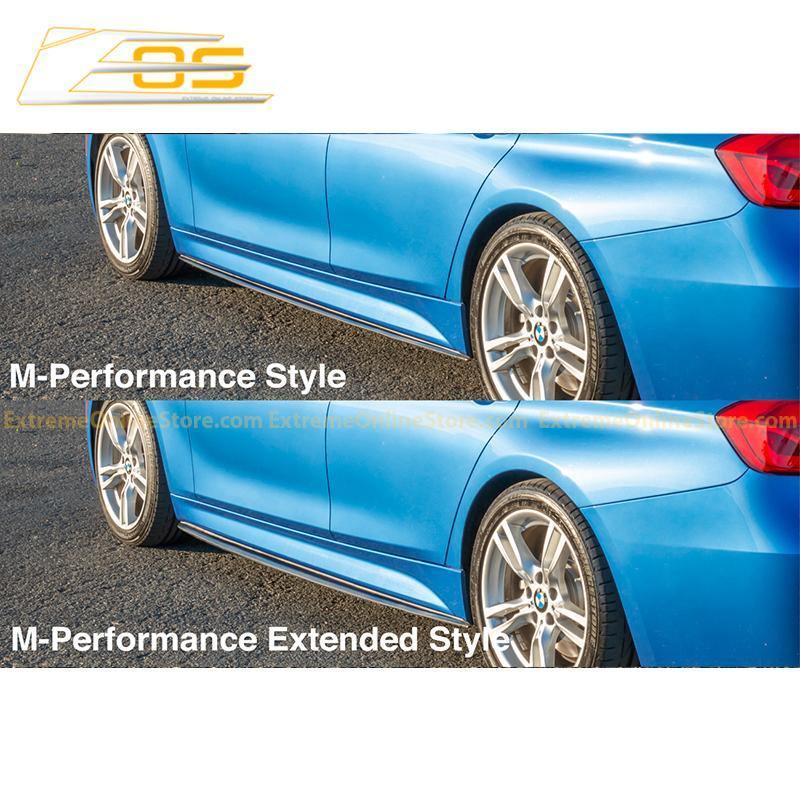 2012-18 BMW 3-Series F30 31 M-Sport Extended Carbon Fiber Side Skirts