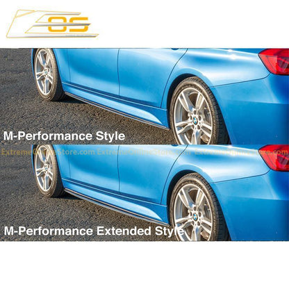 2012-18 BMW 3-Series F30 31 M-Sport Extended Carbon Fiber Side Skirts