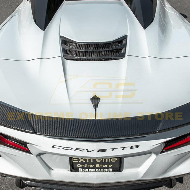 Corvette C8 Convertible Carbon Fiber Rear Hatch Vent