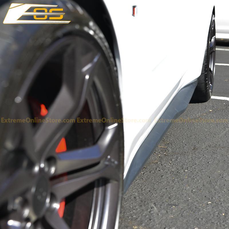Camaro SS Primer Black Aerodynamic Full Body Kit | 1LE Extended Package